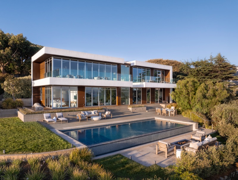 Daylight aerial — corner view