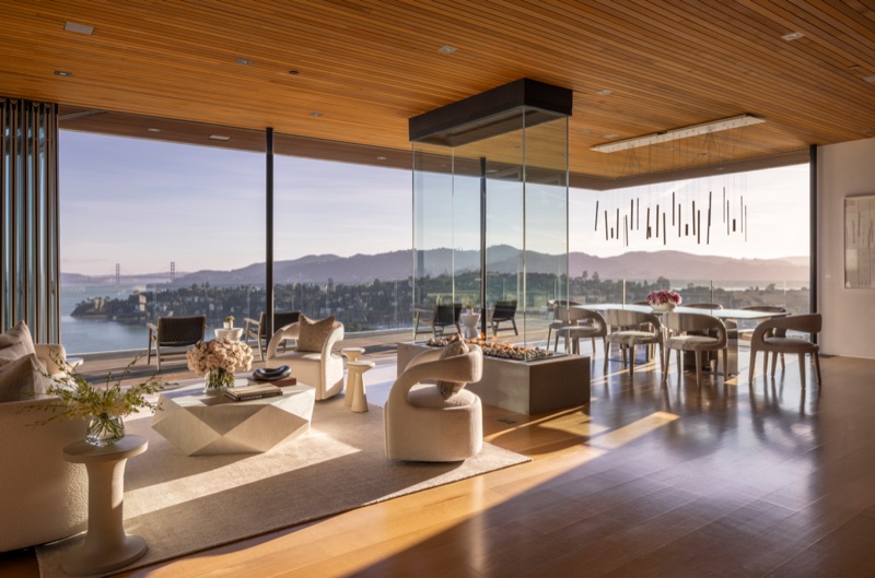 Living room facing northwest